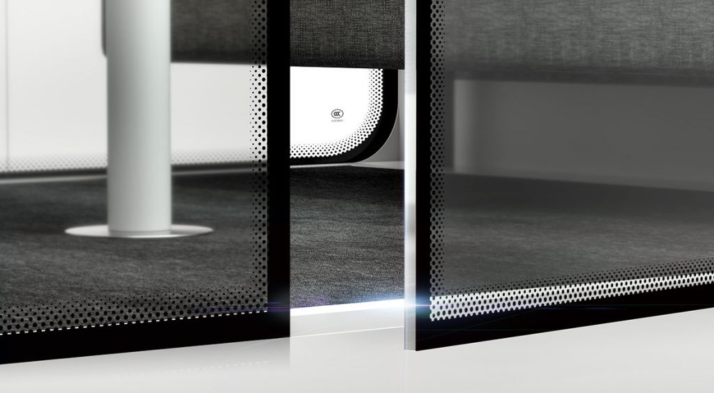Schallgedämmtes Glas statt Standardlösung.